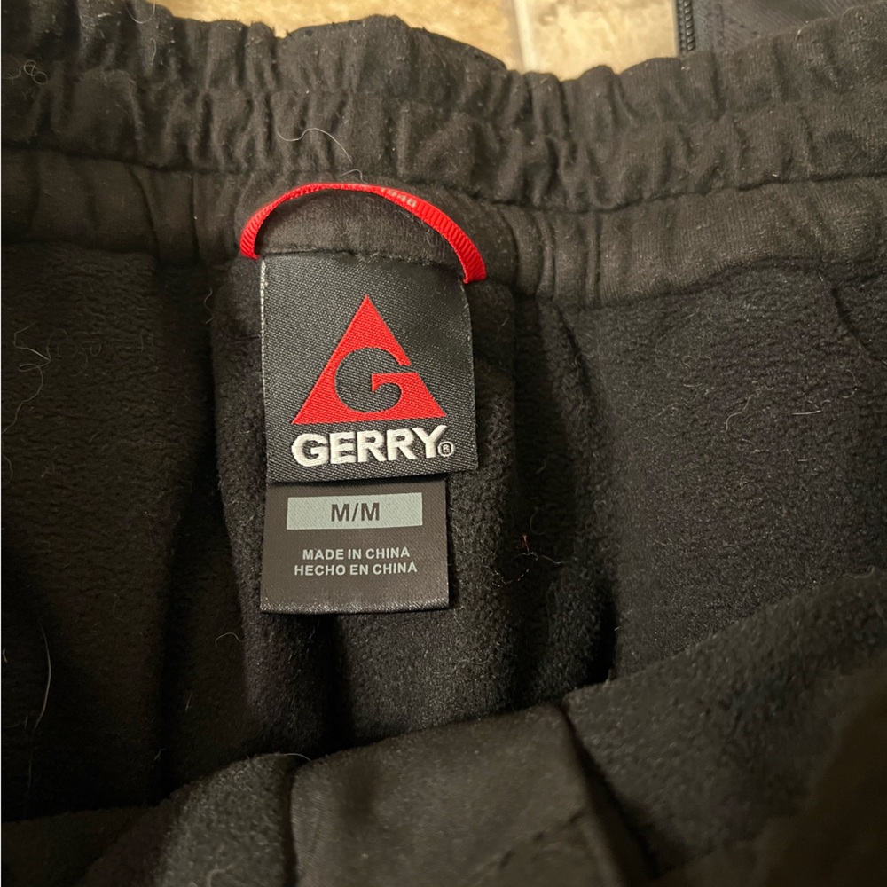 Gerry Black Fleece Lined Snowpants